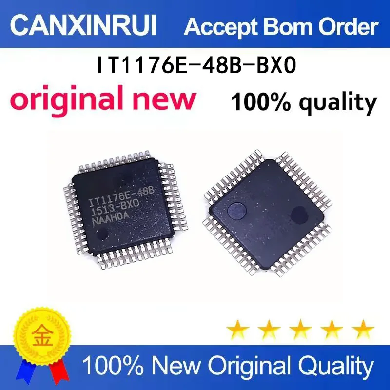 

(5-100 Pieces) New IT1176E-48B-BXO IT1176E-48B QFP spot chip IC