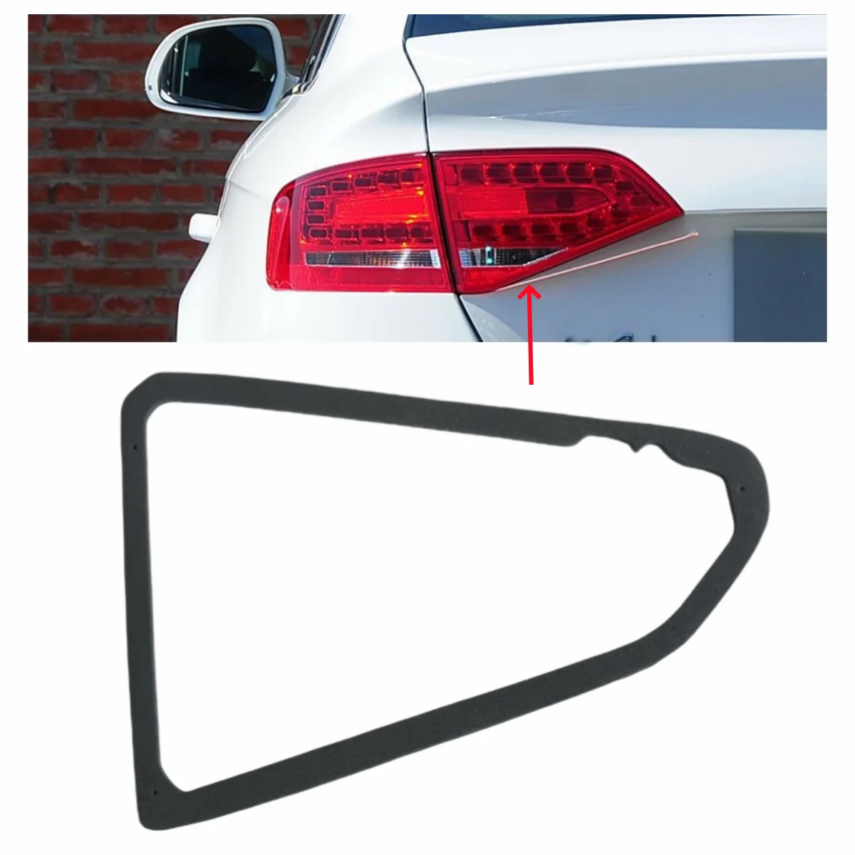 Rear Tail Light & Rear Fog Light Foam Seal Gasket For Audi A4 A4L 2008-2012 Waterproof Spacer Pad Replacement Parts