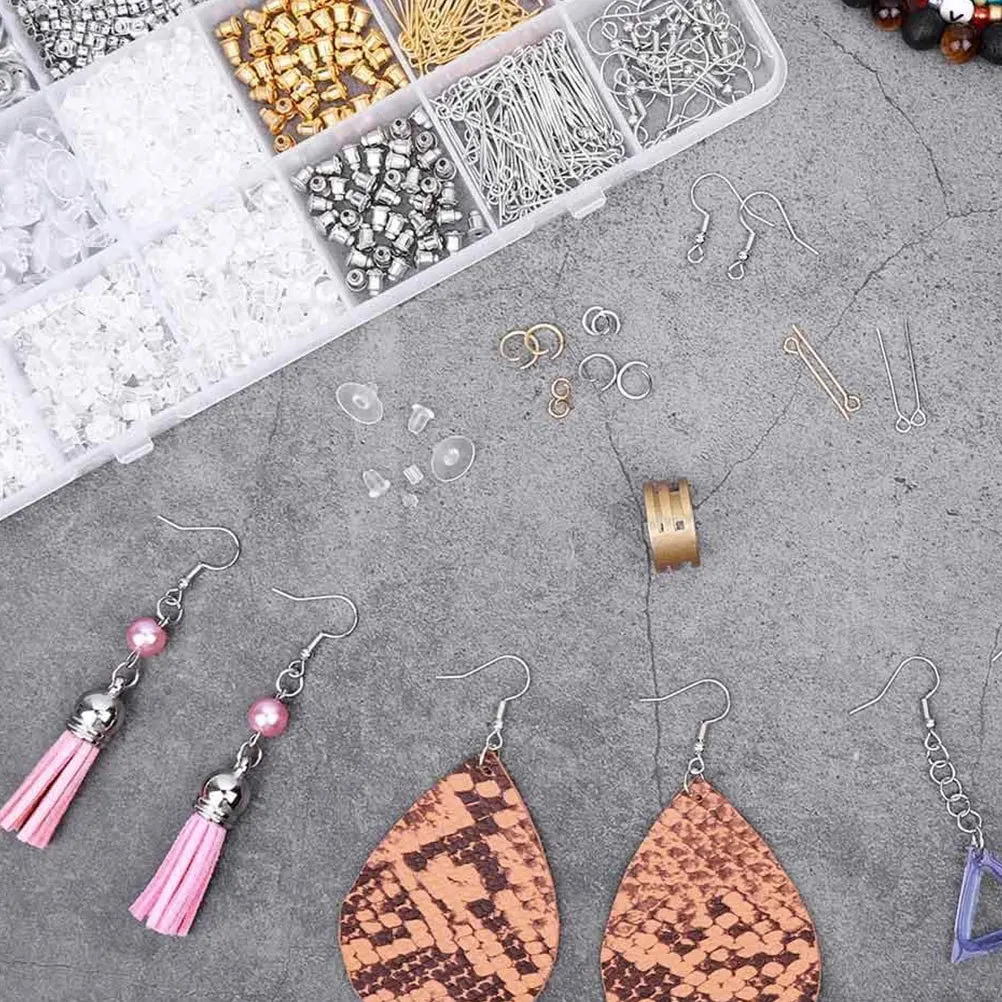 

1 set Making Accessories Diy Hooks Kit For Jewelry Crafting Dangle Earrings Earring Backs For Studs Earring Diy Supplies