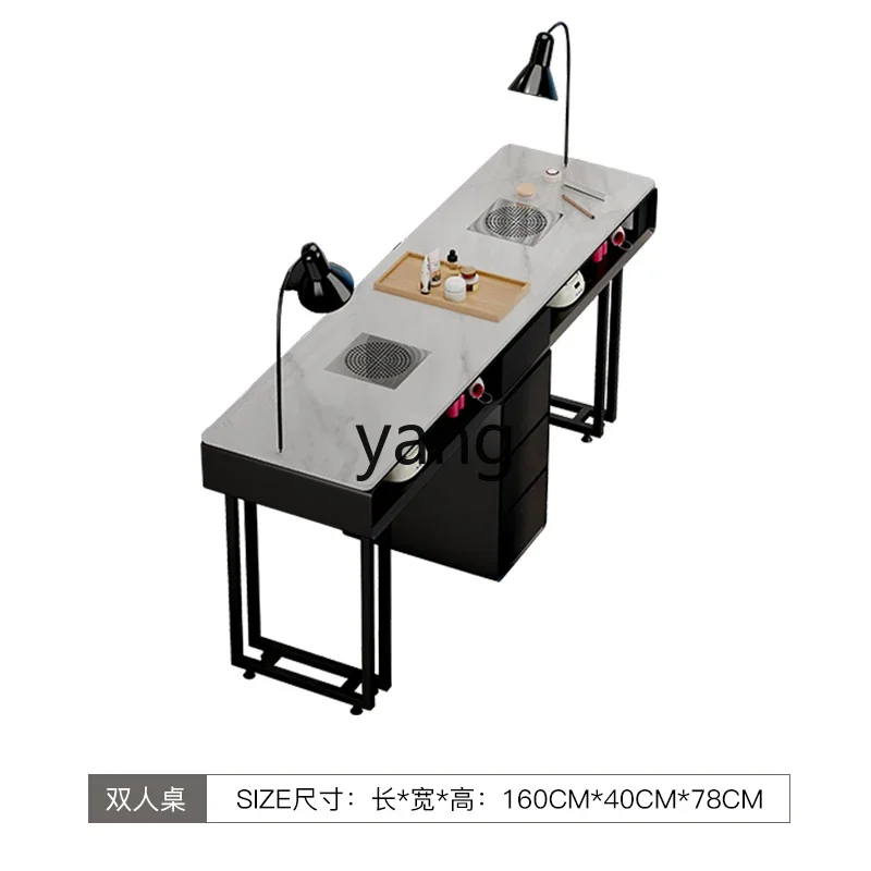 CX manicure table and chair set, simple and economical single and double light luxury multi-function