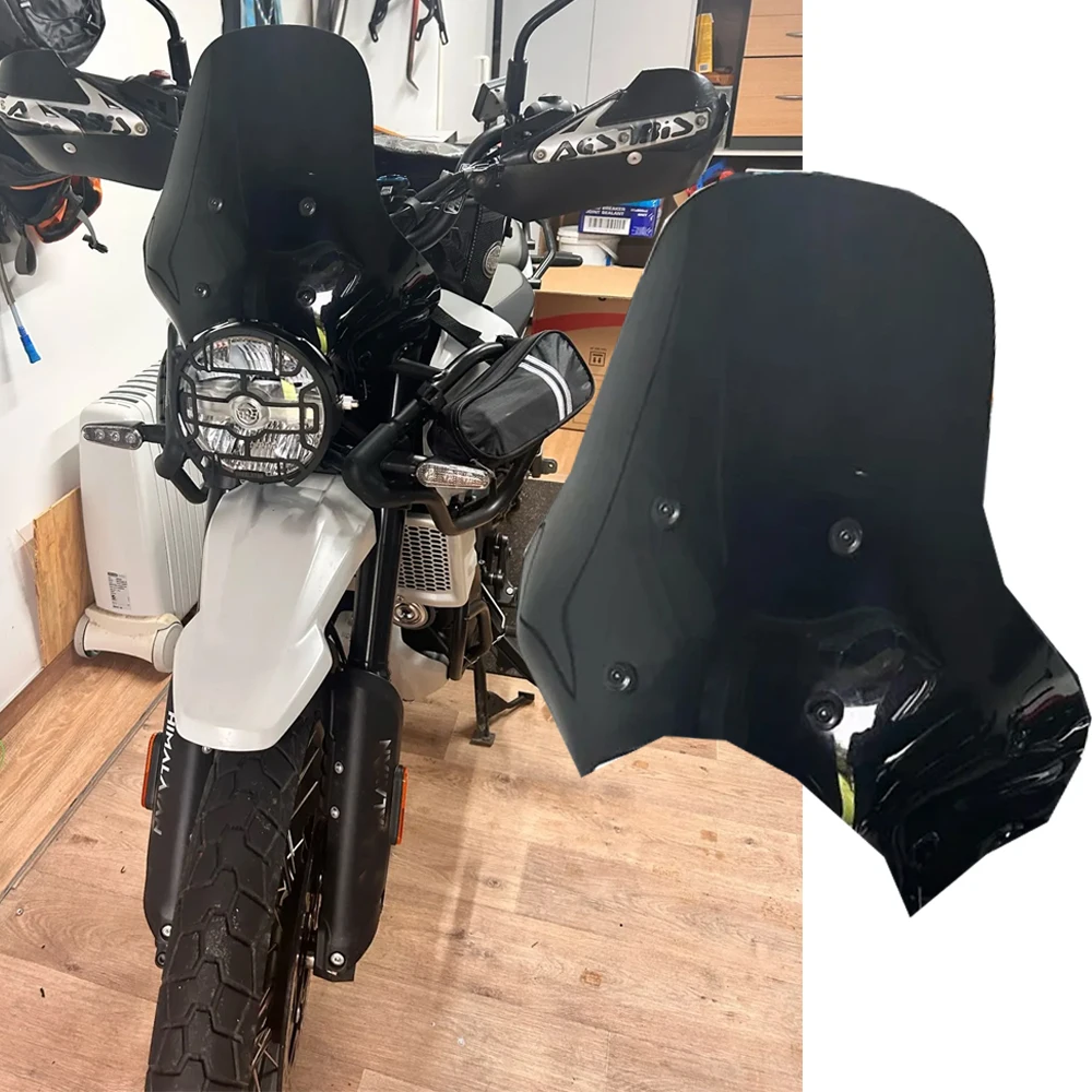 for Royal Enfield Himalayan 450 Windscreen Windshield Motorcycle Accessories Wind Screen Deflector Visor Fairing 2023 2024 2025