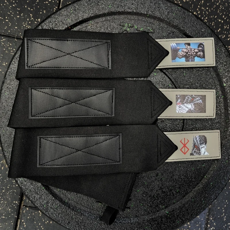 Muñequeras de gimnasio para levantamiento de pesas, correas protectoras de muñeca de grado profesional para hombres y mujeres, envolturas de muñeca de Fitness para Deadlifts Cross