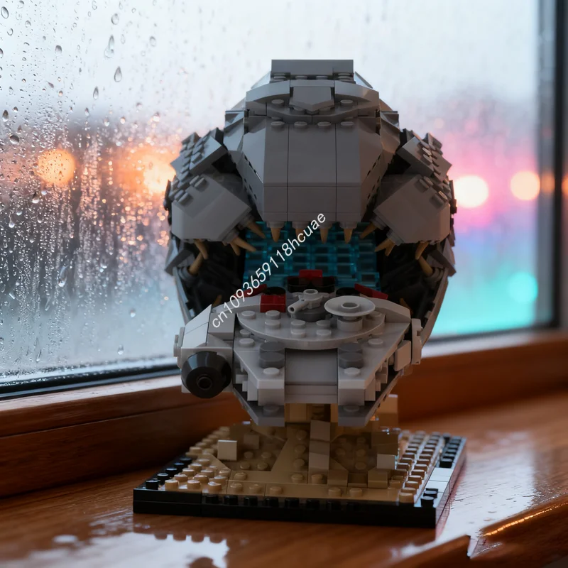 

739 шт. MOC побег Asteroid диорама звезда модель строительные блоки игрушка собрать рождественский подарок DIY творческая идея кирпич дети