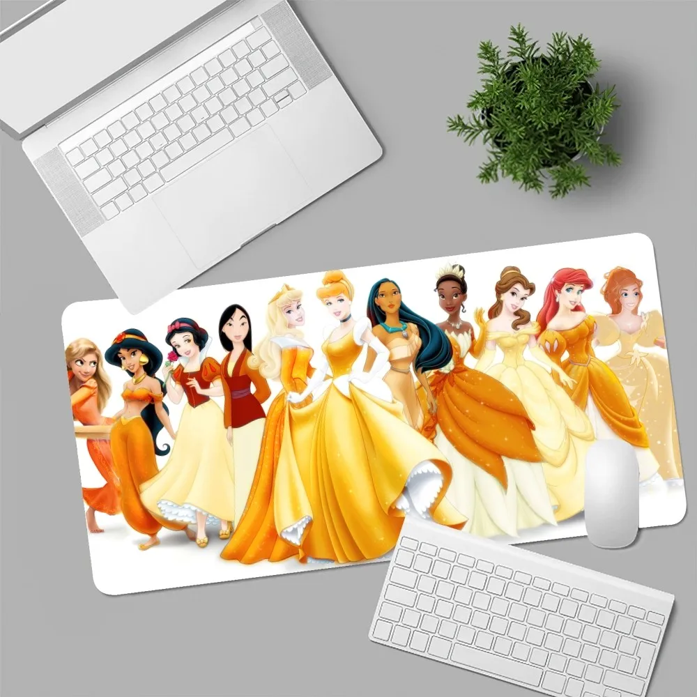 Imagem -04 - Miniso Disney Adorável Princesa Mousepad Computador Portátil Gamer Almofada Acessórios de Jogos Tapetes de Mesa