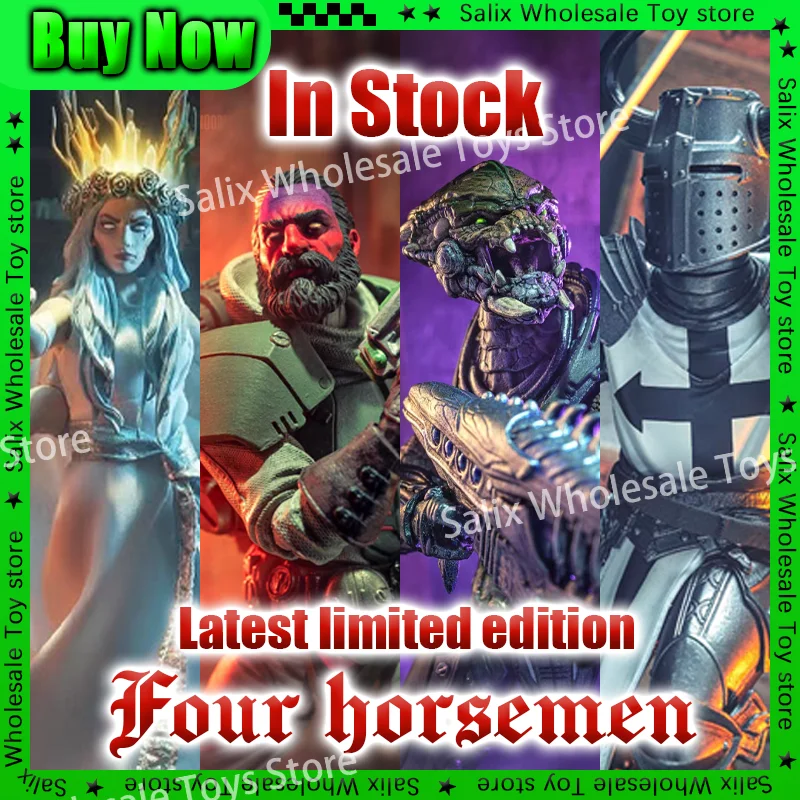 New In Stock Four Horsemen Studio Venue-exclusive sets CRUSADE Ghost Outpost Zaxxius T.U.5.C.C. Figure Kid Gifts Toys Customized