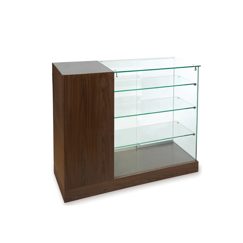 

Custom full jewelry display glass cabinet vitro checkout for retail store showcase