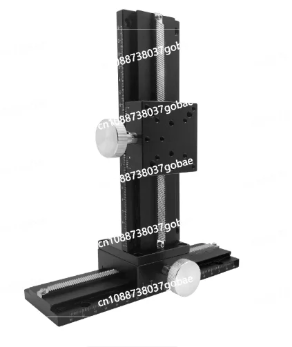 Z-axis dovetail slot slide LWZ25-40-60-L100 vertical lifting high-precision fine-tuning manual displacement platform