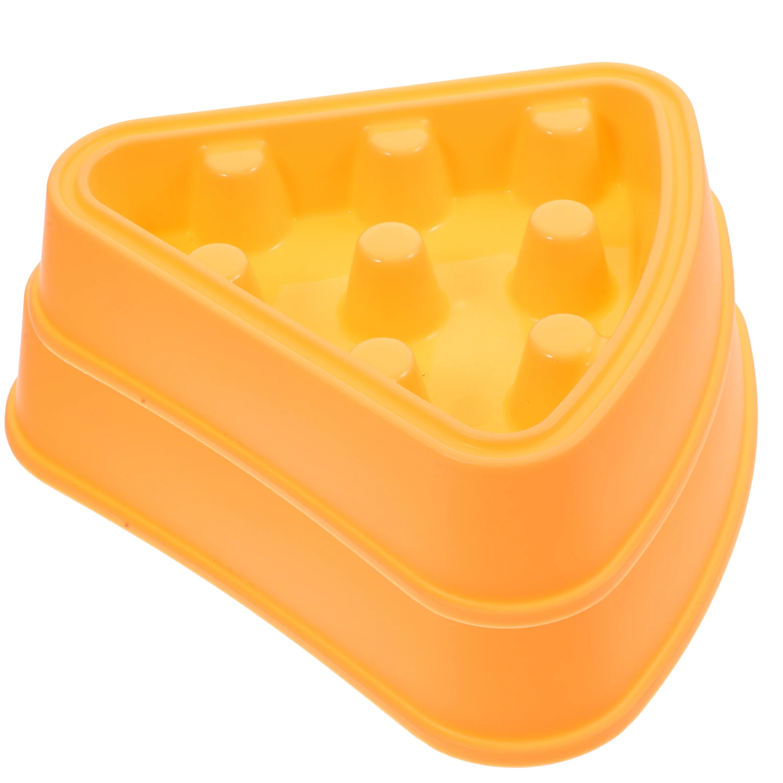 

2Pcs Slow Feeder Dog Bowls Pet Feeder Cartoon Pizza Design Large Capacity Safe Supplies Prevent Choking Overeating Dog Food Bowl