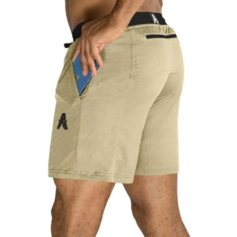 

Men's Gym Shorts with Pockets - Running, Walking and Cross-Training Workouts - 5" 7" 9