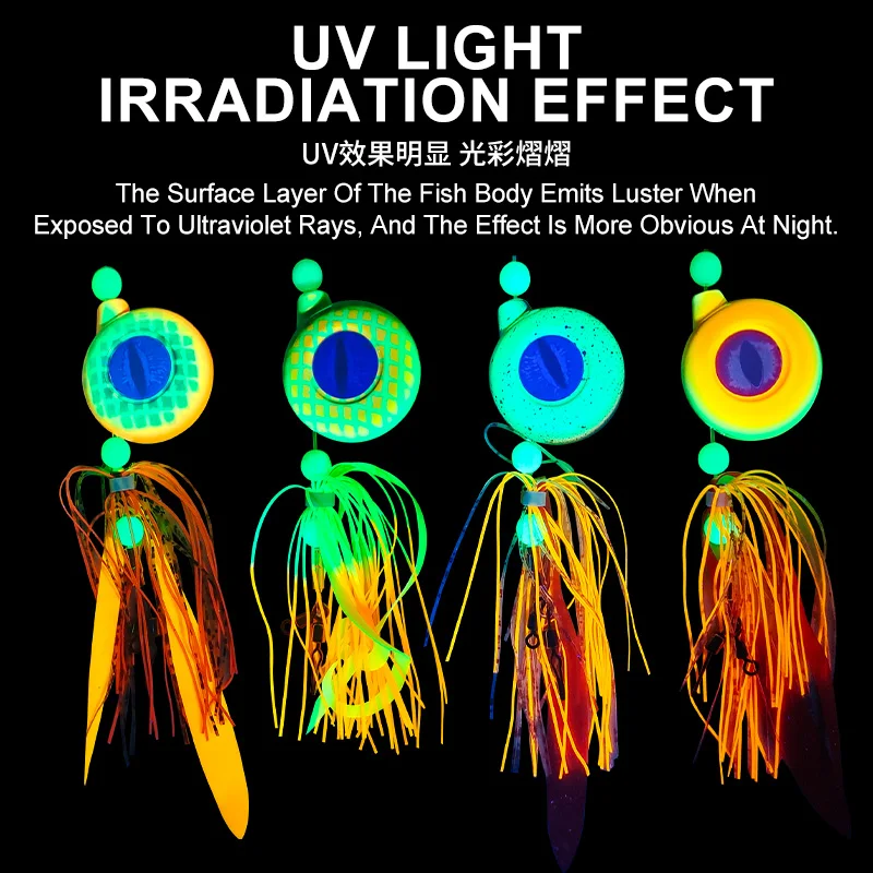 Kabura Jig Luminoso Teaser J144 – Jigging para pargo y sargo - imagen 5