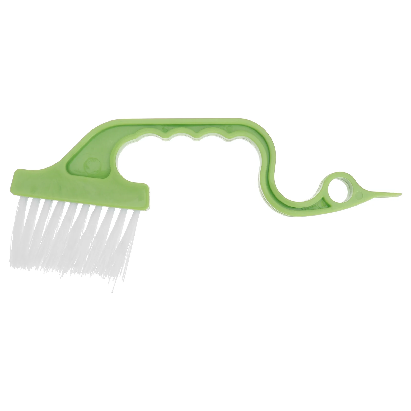 

Handheld Grout Cleaning Brush Curved Handle for Bathroom Kitchen Shower Tubs Walls Floors Narrow Gap Brush Nylon Bristles