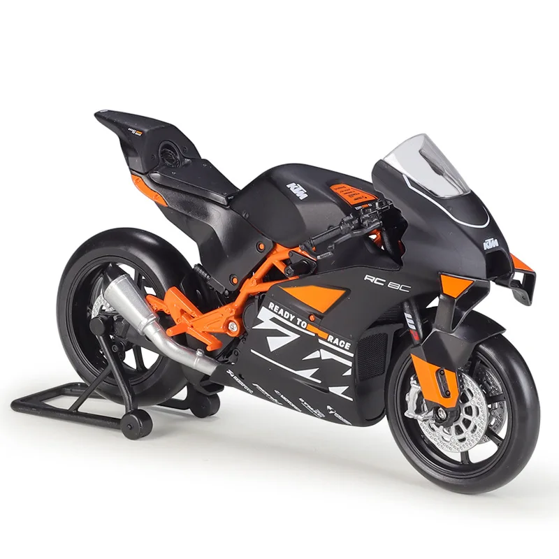 1:12 Ktm Rc 8c Road Racing Heavy Duty Motorcycle Simulation Alloy Model Toy Collection Display Gifts