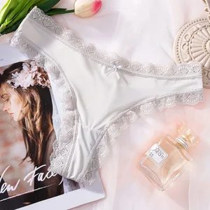 5 PCs Feste Farbe sexy Nähen ohne V-String-Eisanzug Swat 6 Hauptverkäufe mic Calsinha - №6