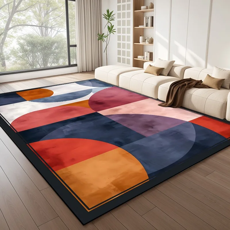 

Modern Simple Decoration Living Room Carpet IG Coffee Table Cloakroom Plush Floor Mats Bedroom Bedside Soft Rug Ковер Tapis 러그