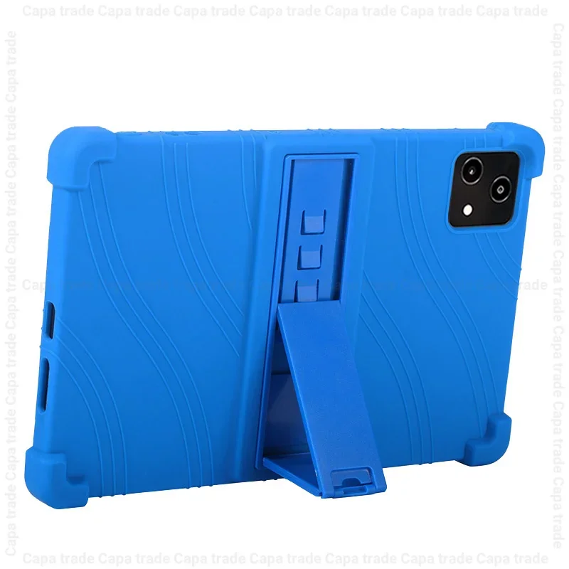 Funda de silicona gruesa con soporte para tableta, Protector a prueba de golpes para t-mobile Revvl Tab 5G 2023, 10,36 pulgadas, 4 Uds.