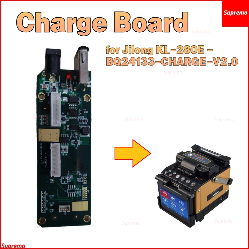 

Fusion splicer parts sell original Charge Board for Jilong KL-280E - BQ24133-CHARGE - V2.0