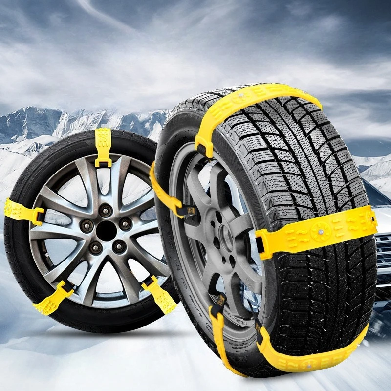 Car Anti-slip Chains Snow Chains Car 10PCS Car Snow Tire Chains Motorcycle Off Road Winter Wheel Chain Anti-skid Tire Chain