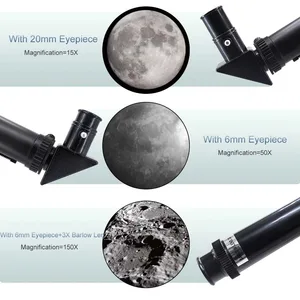 Telescópio astronômico profissional f30070, monocular, 150 vezes, zoom, hd, visão noturna, lua, estrela, observação de estrelas, azm70300 10 principais vendas monoculo visão noturna night vision - №1
