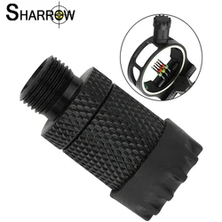 AC107 Press Type Bow Sight Device Light Purple Hunter Bow LED Fit 3/8
