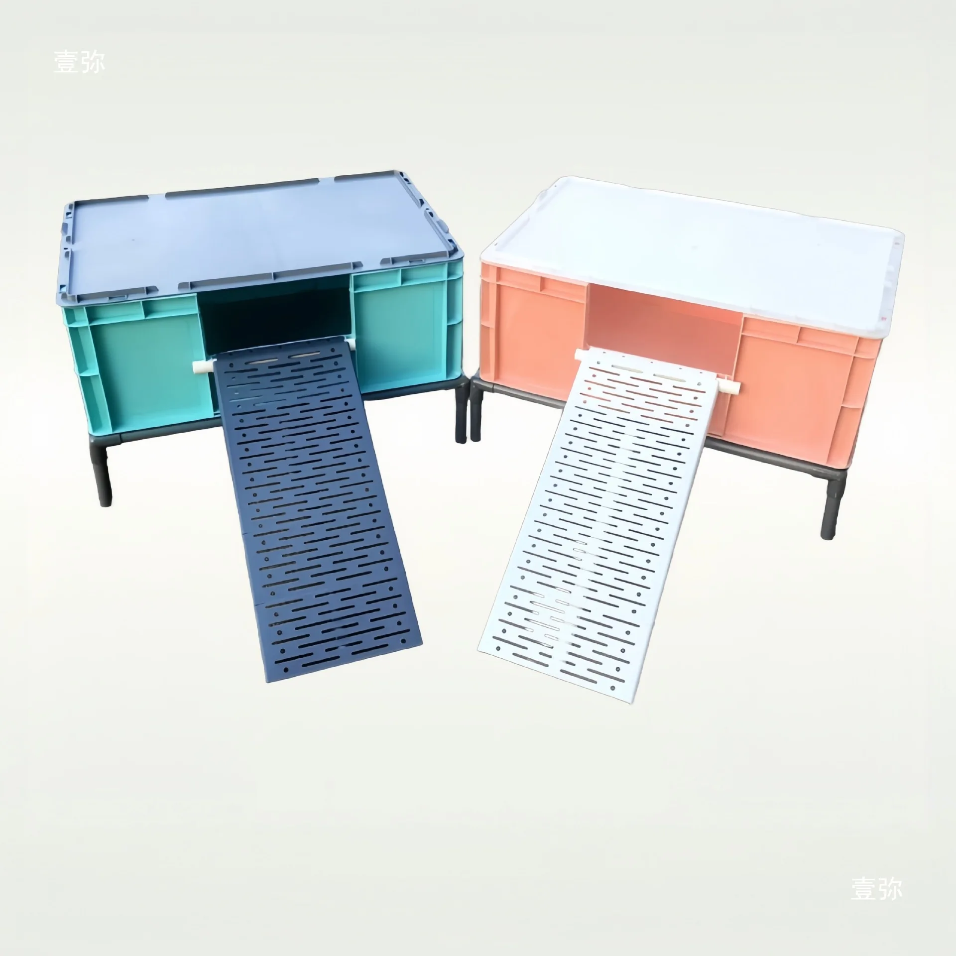 Factory Direct 2026 Turtle drying platform Turtle egg laying pool Mobile independent breeding pool Sand pool Removable ladder eg
