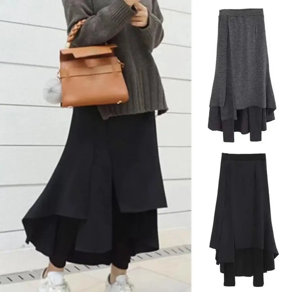 

Pencil Pants Skirt Fashion Comfortable Trousers Skirt Women Autumn Winter Plush Lining Pencil Pants Skirt Streetwear