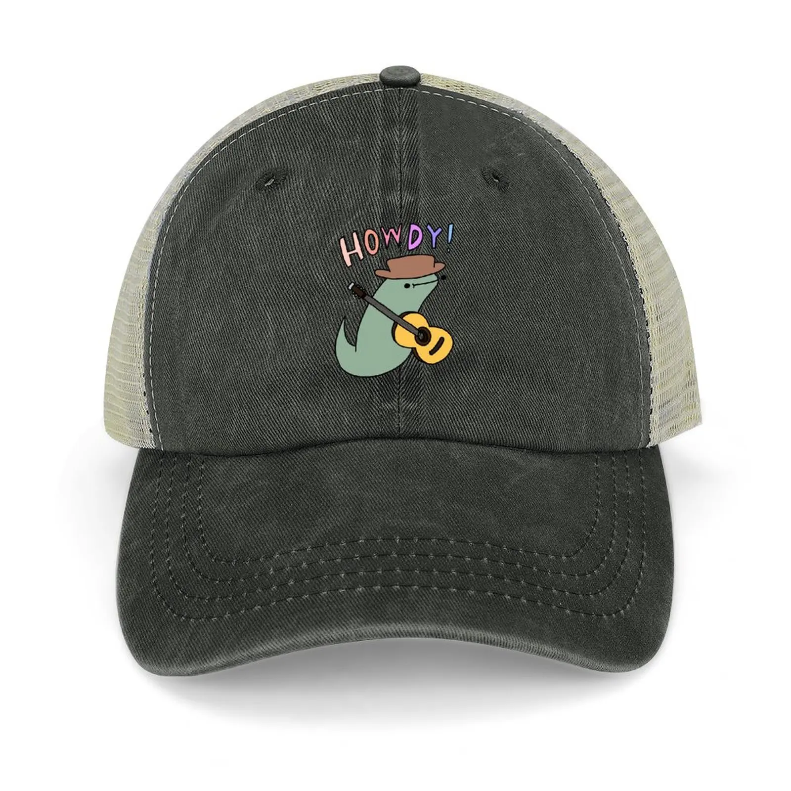 

Howdy Cowboy - Tiny Snek Comics Baseball Cap Icon Hat Luxury Brand designer cap luxury woman cap Girl Men's