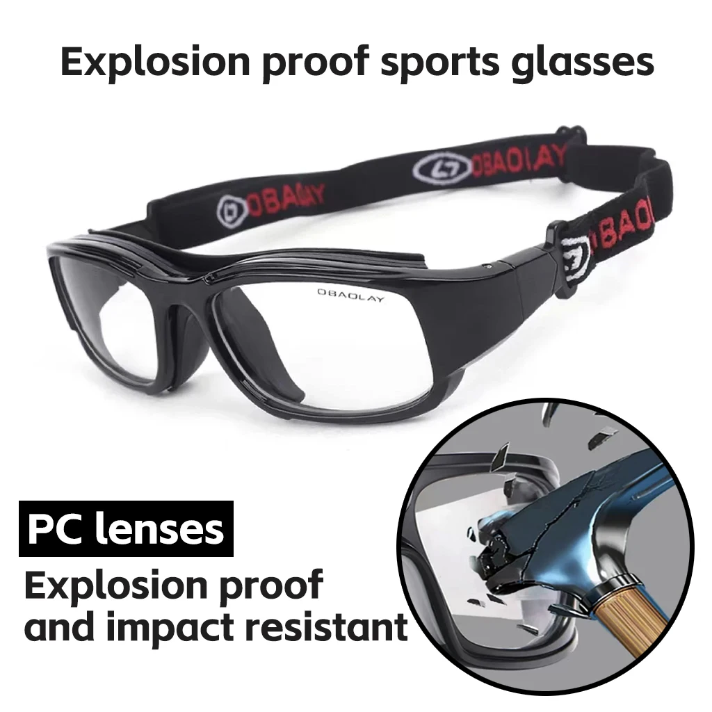 Latest Outdoor Sports Goggles wholesale Football Glasses Basketball Tennis Glasses Protect Eyes Explosion-proof sports glasses