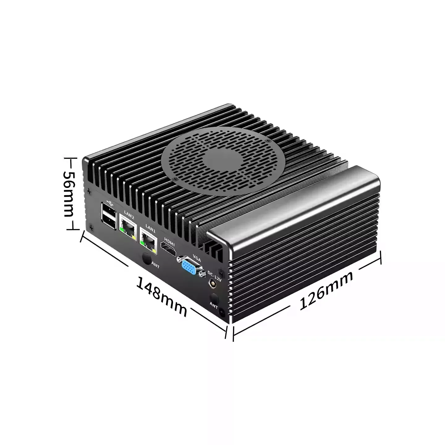 Aittact Mini PC R12 Soft Router i3-1215U i5-1235U i7-1255U DDR4 3200MT/s SSD PfSence Firewall Computer