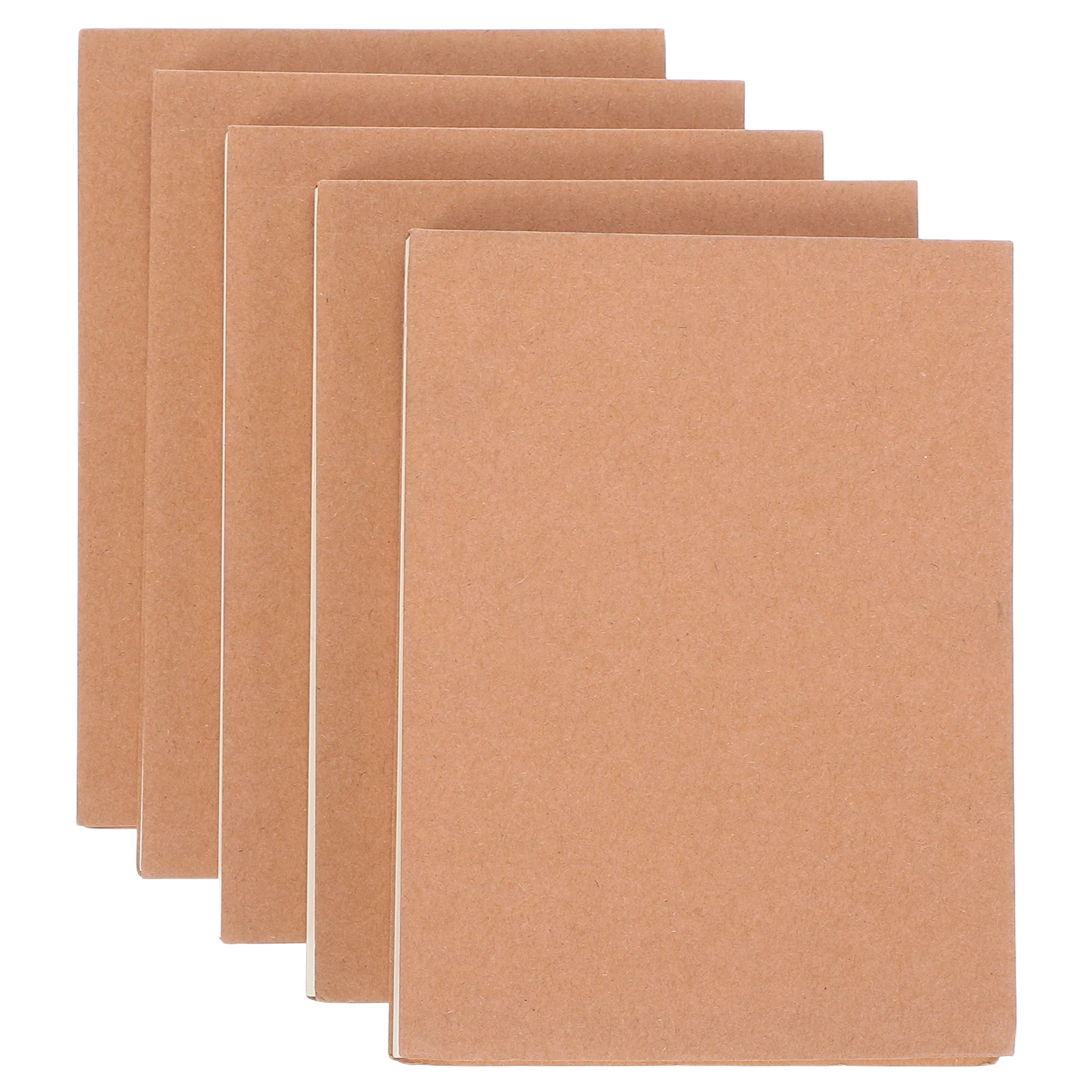 5 قطع من دفاتر الملاحظات المحمولة المصنوعة من الورق الفارغ السميكة والكتابة السلسة مثالية لرسم دفتر ملاحظات الطالب