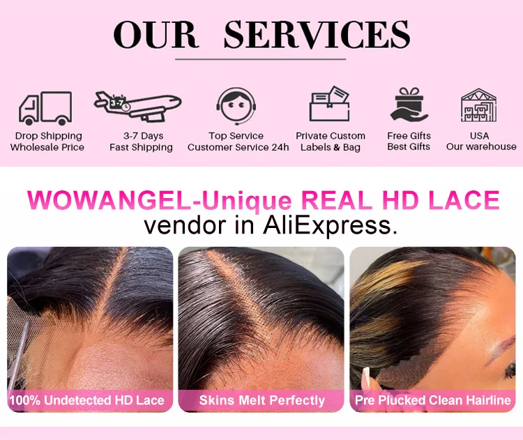 32 Zoll 250% 13x6 HD Lace Frontal Perücken, Hautähnliche Natürliche Kopfhaut, 613 Blond, Body Wave Perücke, HD Lace Closure Echthaarperücken, Kleberlos – Detail 12