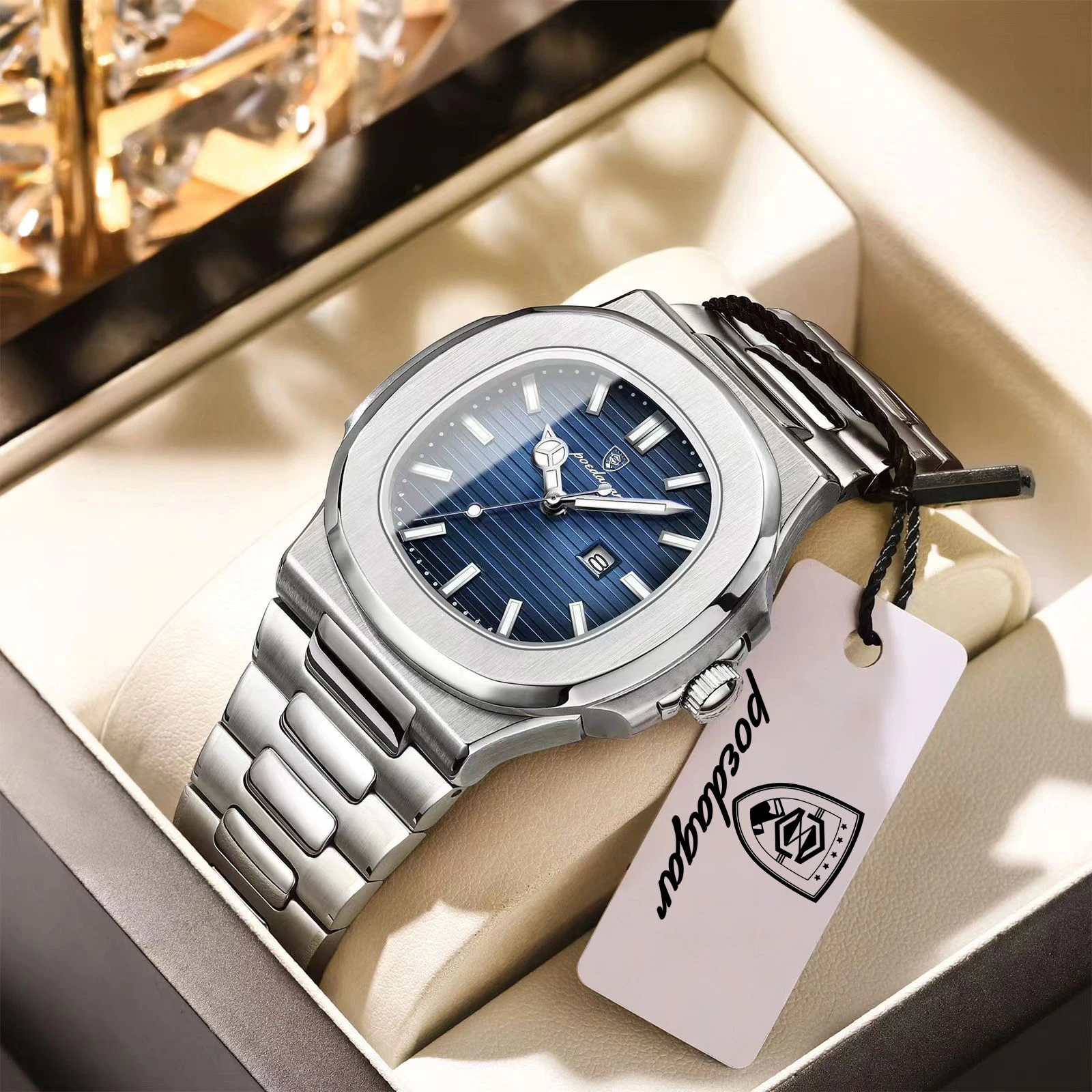 Luxury Watch Hublot - POEDAGAR Business Square Herenhorloge Lumineus Waterdicht
