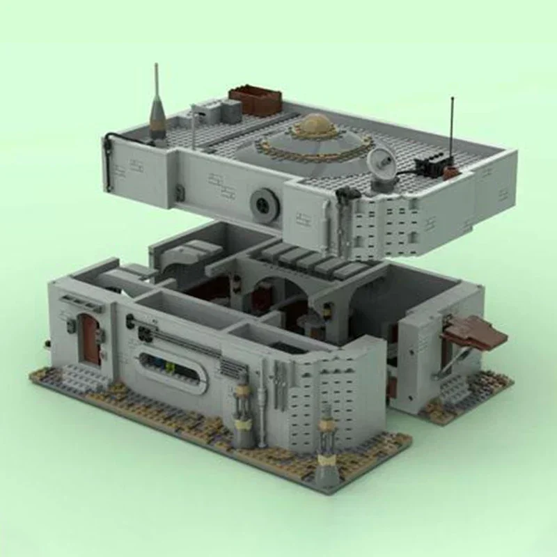 Modelo de película estrella Popular, ladrillos de construcción Moc, tecnología de asedio del ejército Imperial, bloques modulares, regalo, juguetes de Navidad, conjuntos DIY de montaje