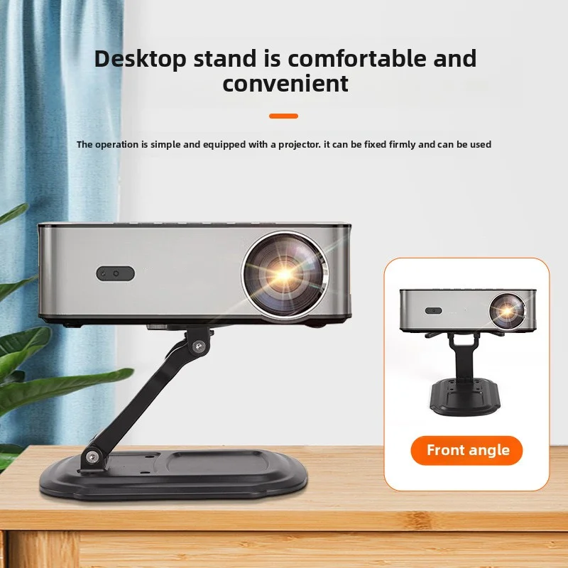 

Projector Stand Wall Mount Support 360 Rotation Multi-angle Adjustable Wall Support Aluminum Alloy Projector Ceiling Bracket