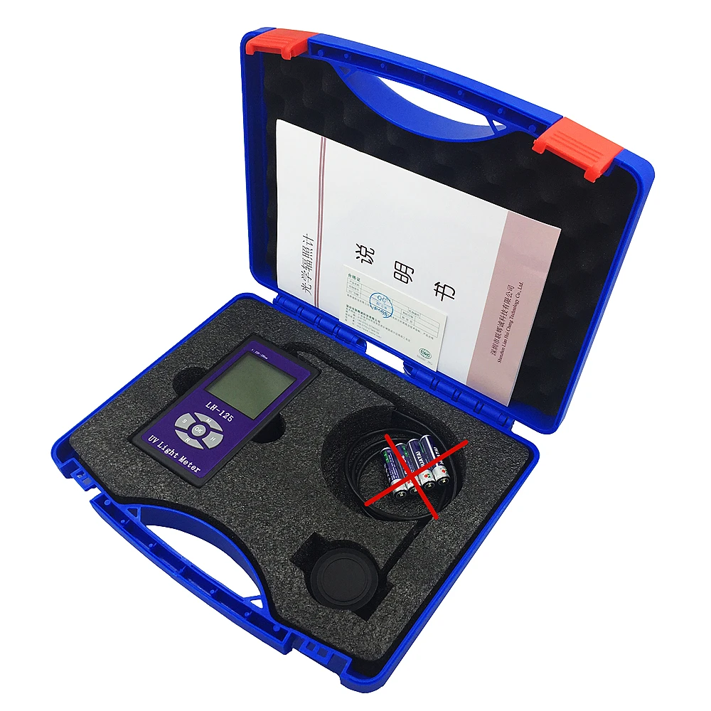 LH-125 Uv Durchlässigkeit Tester UVA UVB Eindringen Detektor Uv-strahlung Gesundheitseinheit Barriere Rate Tester