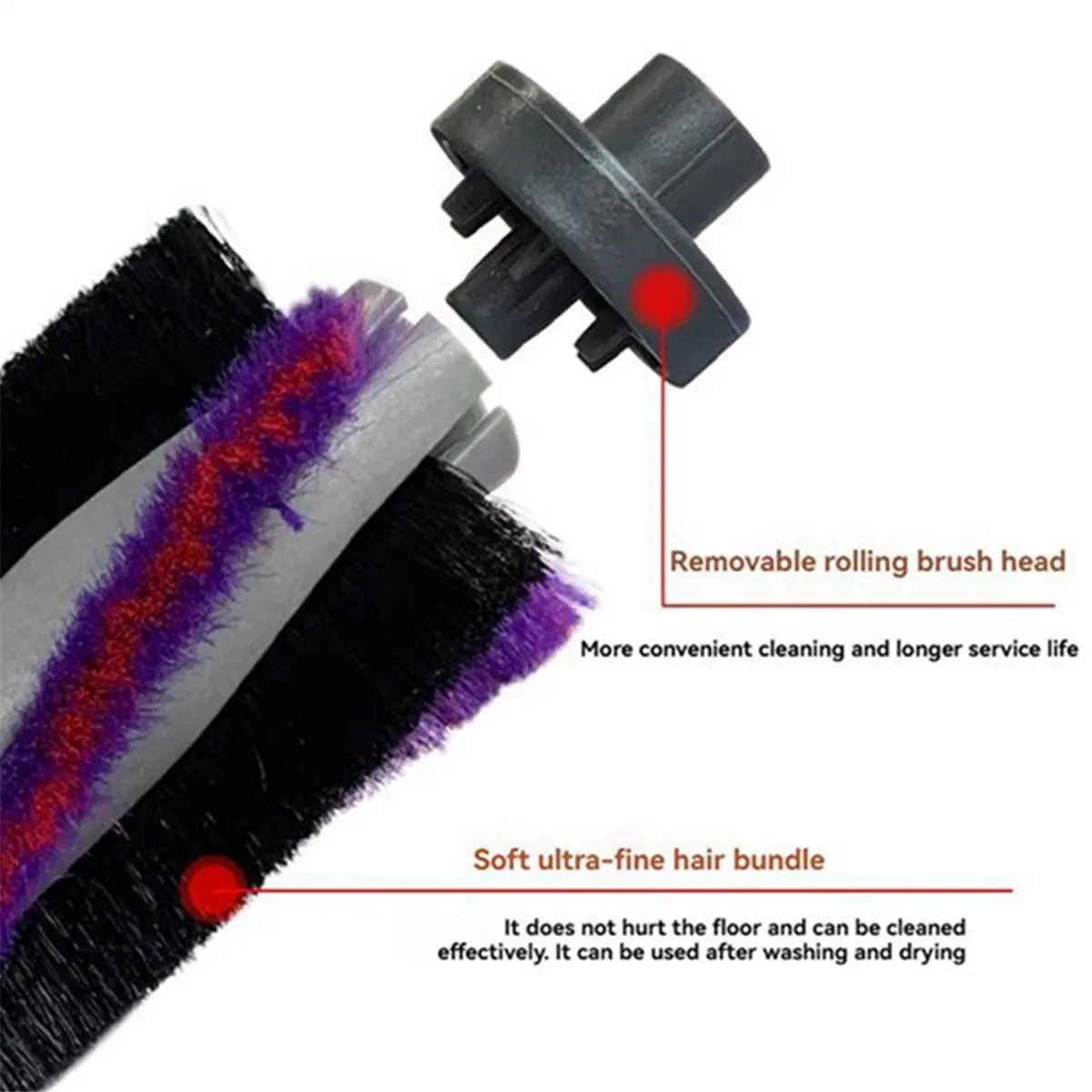 

Комплект аксессуаров A88M (32 шт.) для роботов-пылесосов Midea VCR M7 / M71CN / I10: основная и боковые щетки, HEPA-фильтр, салфетки для влажной уборки