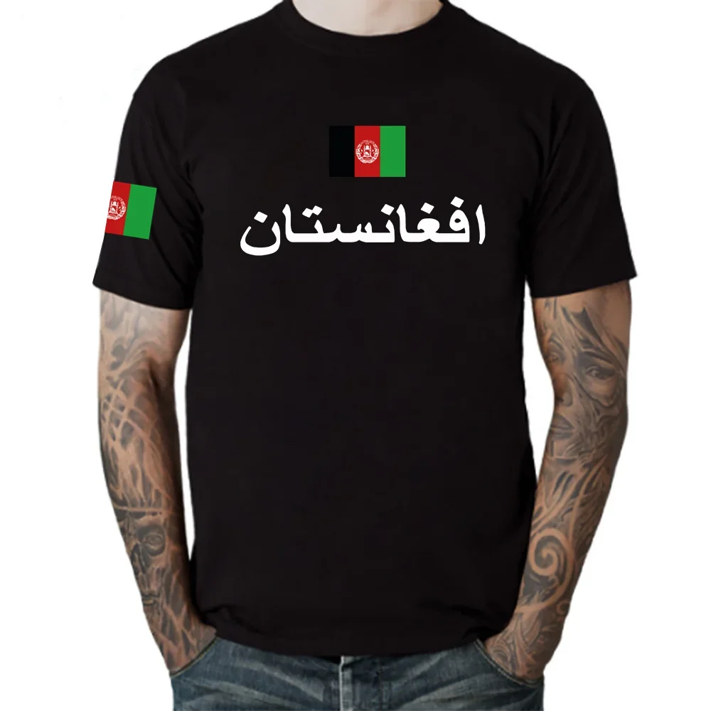 Afghanistan Afghan Tshirts Men FashionJersey Nation Team 100% Cotton T-shirt Gyms Hip Hop Tees Country Sporting AFG Islam Pashto