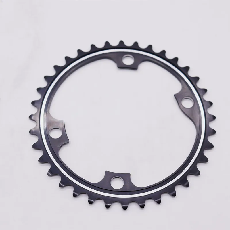 SHIMANO-DURA-ACEダチェーンリング、ブラッククランクセット、チェーン