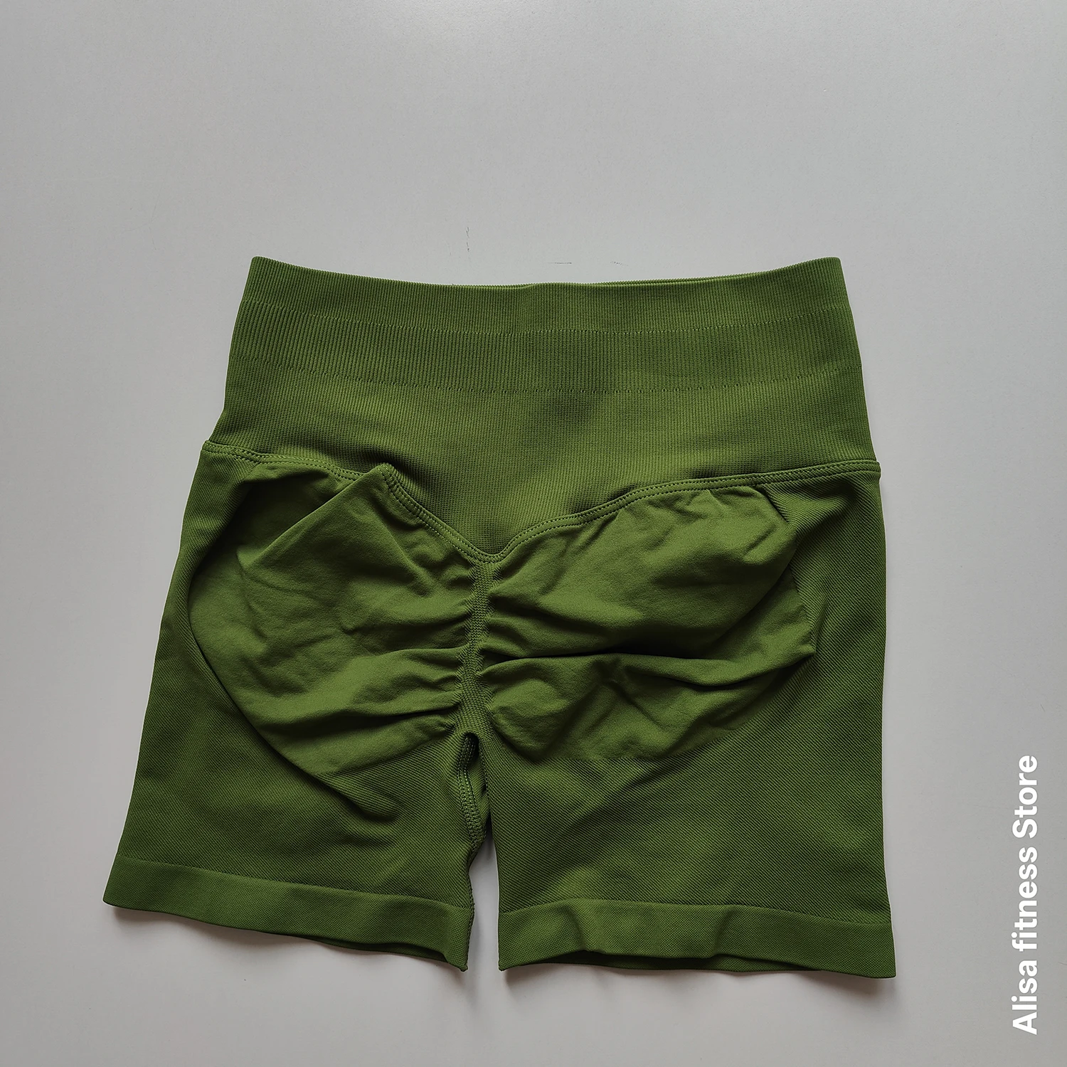Sommer-Yoga-Shorts mit hoher Taille, Bauchkontrolle, nahtlose Fitness-Shorts, sexy Lauf-Fitness-Shorts, einfarbige Yoga-Leggings