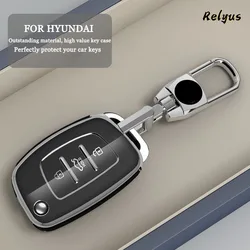 TPU Car Key Case for Hyundai Creta I40 I20 IX25 IX35 IX45 I10 I30 HB20 Elantra Solaris Sonata Santa Fe Tucson Accent GLS Reina