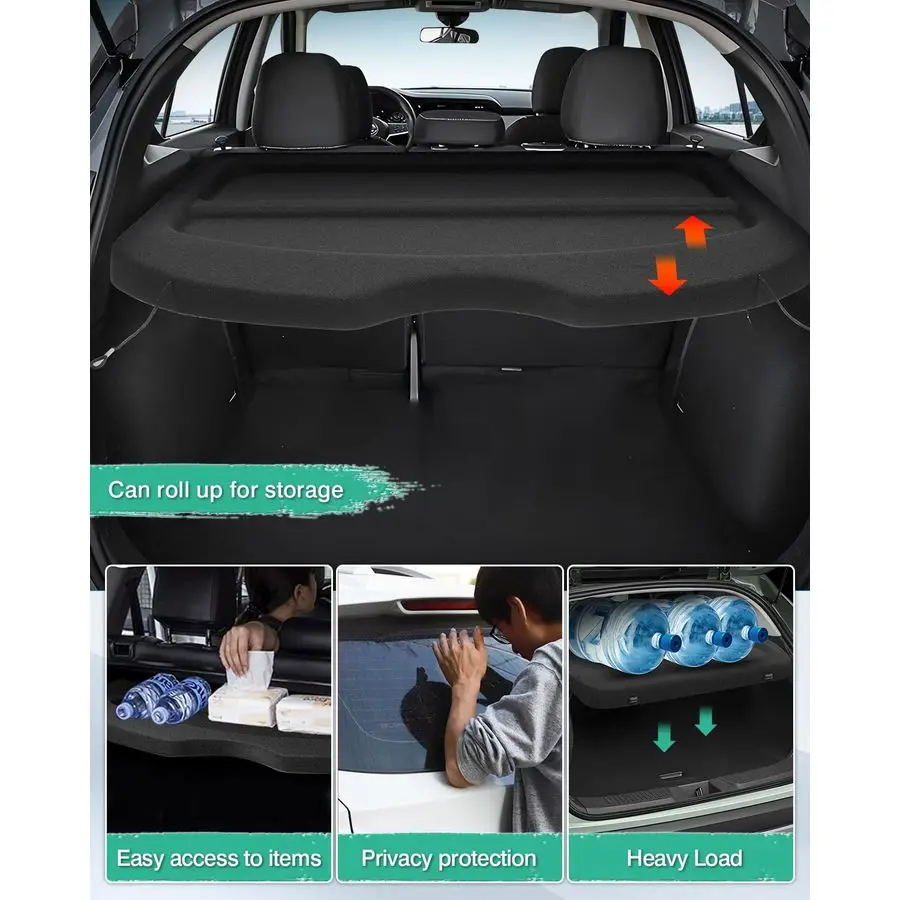 2018-2024年式 日産 キックス用 カーゴカバー トランクカバー カーゴカバーボード トランクセキュリティシールド シェード 2018-2024年式 キックス アクセサリー