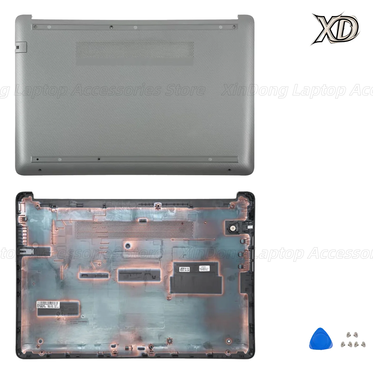 NOWE Do HP Pavilion 14-CK 14-CM 14-CY 14-DG 14Q-CS 240 245 246 G7 TPN-I131 Plastikowa Tylna Obudowa/Ramka Przednia/Podpórka Pod Nadgarstki/Dolna Obudowa/Zawiasy — zdjęcie produktu 6