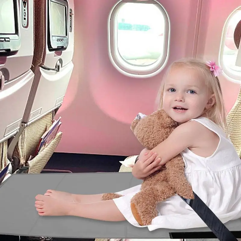 Hamac portable pour enfants, lit d'avion pour enfants, voyage, lit à pédales pour bébé, lit pour tout-petits, rallonge de siège d'avion, jambe, pied assistance