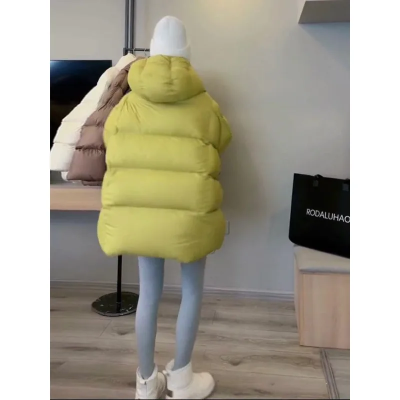 Women's Winter Cotton Coat New Fashion Thicken Warm Zipper Hooded Coat Winter Coat Women Puffer Jacket Women Parka Mujer