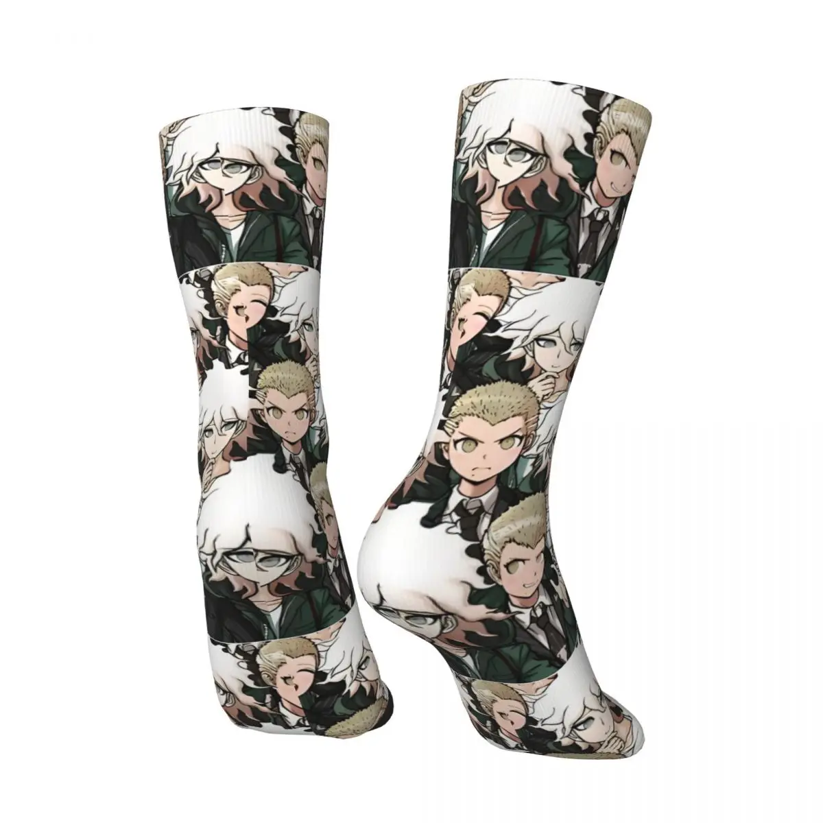 Nagito Komaeda Fuyuhiko Kuzuryu Socks Autumn Stockings Casual Men Soft Breathable Socks Design Running Sports Non-Slip Socks