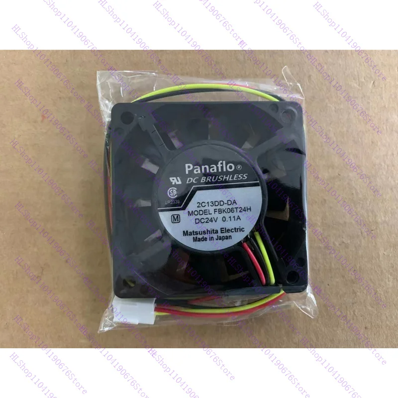 

Для panaflo FBK06T24H Вентилятор 24 В 0,11 А 60*60*15 мм 3-контактный