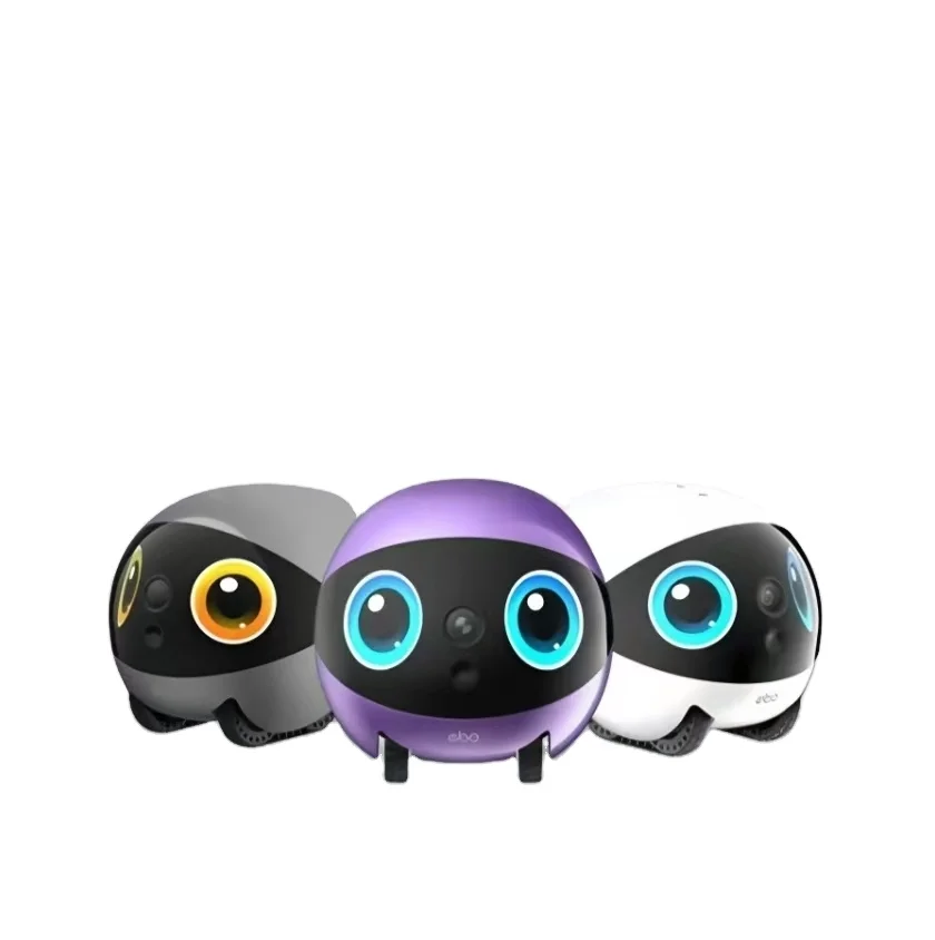 Enabot EBO AIR 2 PLUS Intelligent Pet Companion Robot 3K Camera Video Call AI Tracking & Assistant Patrol Function