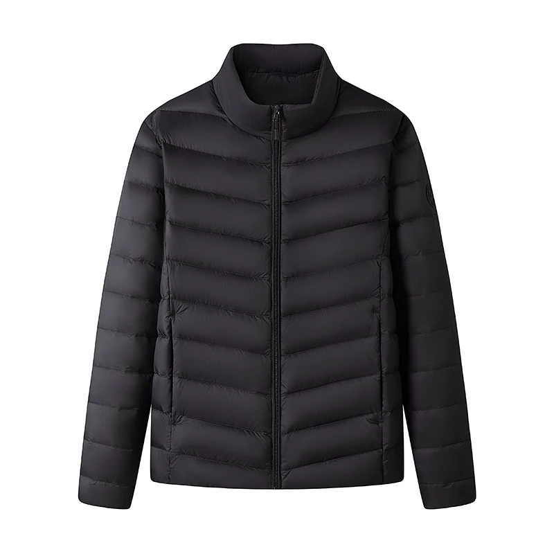 90% Witte Eendendons Parka Jas Vrouwen 2025 Herfst Winter Stand Kraag Warme Puffer Jas Dames Lichtgewicht Eendendons Uitloper