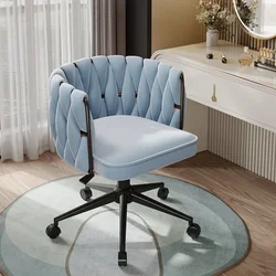 Light luxury Bedroom rotation chair women's dressing stool Home dormitor Front desk Office anchor gaming waitting chair