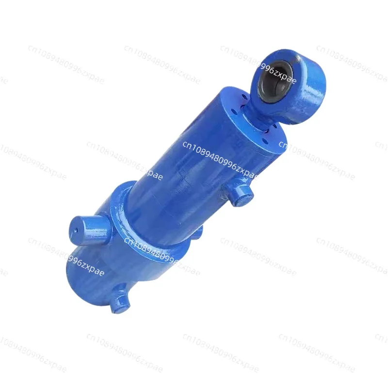 200mm Stroke Two-Way Electro-Hydraulic Actuator - Stainless Steel Cylinder with Press Action for Hoisting & Lifting Applications