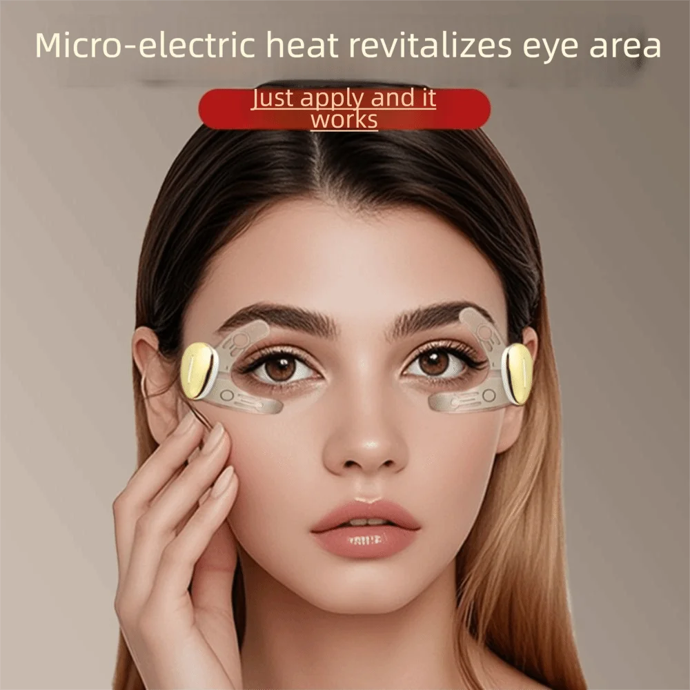 

Микротоковый массажер для глаз против морщин, электрический массаж, темные круги, портативное устройство для ухода за глазами, экспресс-уход за кожей вокруг глаз